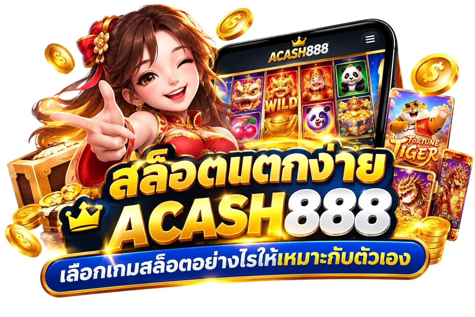 สล็อตแตกง่าย acash888 เลือกเกมสล็อตอย่างไรให้เหมาะกับตัวเอง